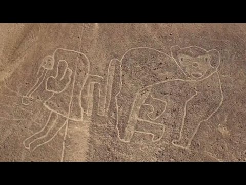 Nahe Nazca-Linien in Peru: Archologen filmen neue Wst ...