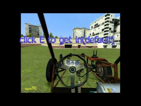 how to drive a car in gmod