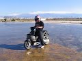 Yamaha Jog de Felix, pista deslizante Granada