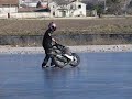 Yamaha Jog de Felix, pista deslizante Granada