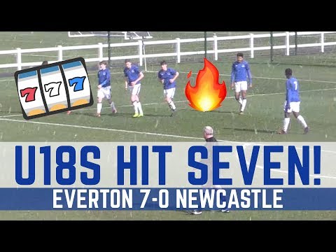 Video: U18 HIGHLIGHTS: EVERTON 7-0 NEWCASTLE