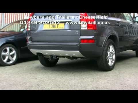 how to fit xc90 towbar