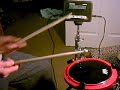 Jorin 1040 single strokes on Drumometer