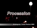Medjugorje, Youth Festival 2008, Procession