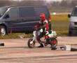scooter sprinting
