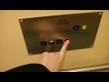 DEVE (Modernized by KONE) Holeless Hydraulic elevator at Åsgården, Söderhamn...