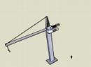 D?wig robiony przy pomocy programu Google SketchUp