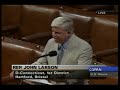 John Larson(D) supports Ron Paul