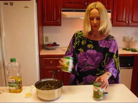 how to snap fresh green beans