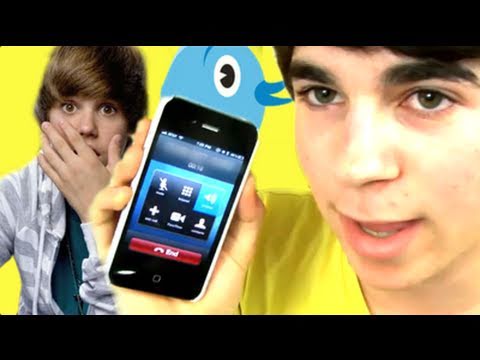 how to twitter justin bieber