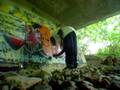 a face - bombing graff graffiti tagging tag