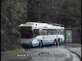 Trolleybus from Solingen-Line 683 Burg turntable