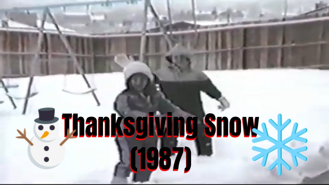 Thanksgiving Snow (1987)