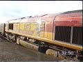66186 on 6E86 margam-thrislington changing drivers at eaglescliffe,56117 on mgr
