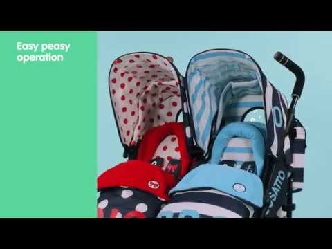 Коляска COSATTO Supa Dupa Sis & Bro для двойни Коляска COSATTO Supa Dupa Sis & Bro для двойни