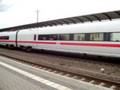 Durchfahrt eines ICE T - Hauptbahnhof Wittenberg
