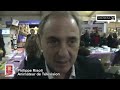 philippe risoli animateur de t�l�vision f�te du livre toulon live tv 2012.