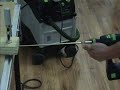 Festool C-12 Drill driving a 14\" screw! Festool C-12 Drill driving a 14\" screw!