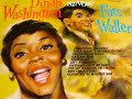 here is a great song by the fabulous dinah washington.
dinah washington (1924 -- 1963) was a blues, r&b and jazz singer. because of her strong voice and emotional singing, she is known as the 