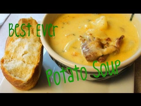 potato grated chicken - The best potato soup you will ever make. Recipe for you to cut and paste: http://cookingandcrafting.weebly.com/recipes.html 6 bacon strips, diced 3 cups cube...