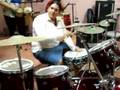 girl playing drum (salsa,songo)