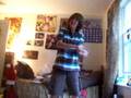 Noah dancing to shrink the World by Yellowcard