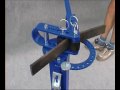 Ohýbačka profilů a trubek 010 - ohyb pásoviny 50 × 10 mm