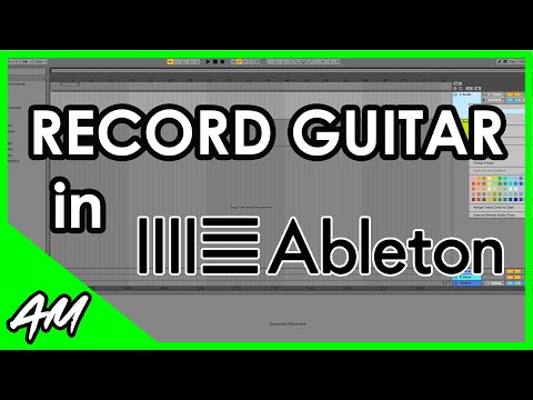 video-linktoworks-How to Record Guitar in Ableton Live 11 or 10:...