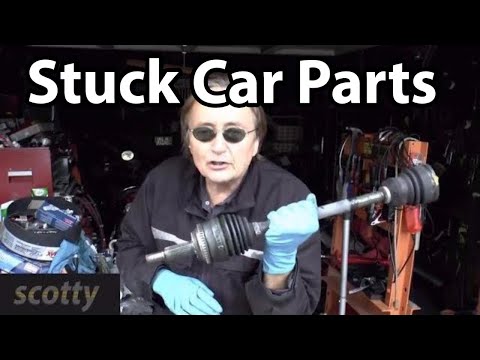 Removing Stuck Car Parts With A Slidehammer