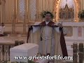 Homily at Funeral of Three Aborted Babies Homily at Funeral of Three Aborted Babies