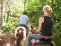 Horseback riding in Spain