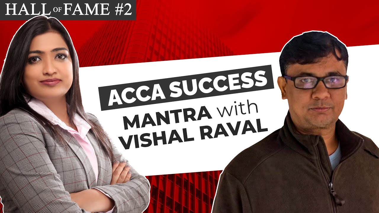 Qualified CA clears ACCA in one year  |  Vishal Raval