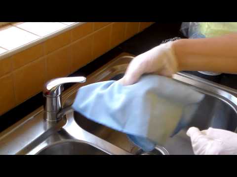 how to make black sink shiny again