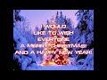 Ox missy ox - Wishes you a merry christmas and a happy new year!