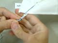 Vilna Gaon (Gra) Tekhelet Tying Method