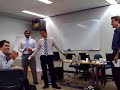 Sujee, Miguel, Jason, and Thach from IBM Grad Blue March 2008 rapping about JJJ-JUnit