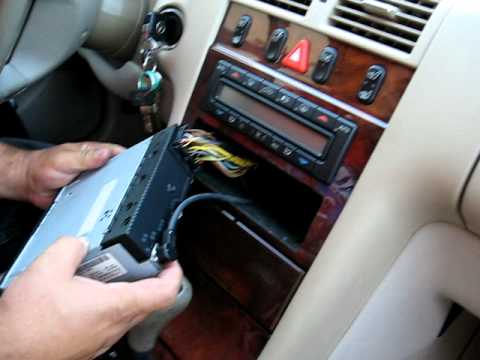 How to Remove Radio / Cassette from 1998 Mercedes E320 for Repair.