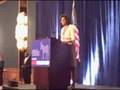 Michelle Obama speaks to LGBT delegates at the Democratic Convention