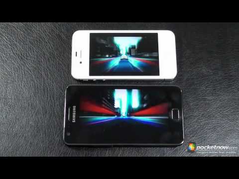 galaxy s 2 - Detailed spec comparison & photos: http://bit.ly/ppv25y Full iPhone 4S review: http://bit.ly/tSkfdu Full Samsung Galaxy S II Review: http://bit.ly/lAHVY8 The...