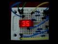 One 5x7 Led Dot Matrix Clock