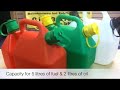 Anti-spill 5 Litre Combi Fuel Can