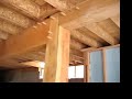 home construction timber garage