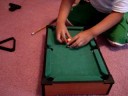 mini pool table lucky trickshot