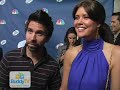 buddytv's interview with zachary levi, joshua gomez, sarah lancaster, and ryan mcpartlin of chuck at the nbc red carpet premiere party. 

http://www.buddytv.com/articles/chuck/exclusive-video-interviews-the-23188.aspx

http://www.buddytv.com/chuck.aspx

http://www.buddytv.com/chuck.aspx