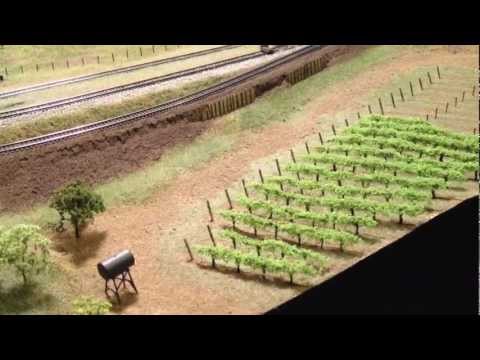 how to make n gauge hills