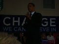 Barack Obama Pahrump Nevada Answering Question from crowd
