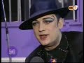 boy george dj in the netherlands on 2 feb. 2007 at maasilo.
verry nice