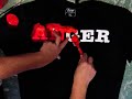 howto make an angry t shirt