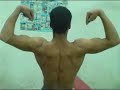 Salmi Réda 17 ans poses bodybuilder Salmi Réda 17 ans poses bodybuilder