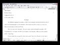 MLA Style Essay Formatting Tutorial for MS Word